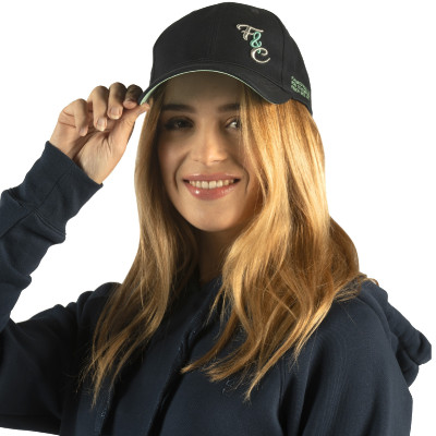 Casquette Flags & Cup Florina Marine / vert d'eau