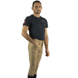 Pantalon Flags & Cup Tenevo homme Taupe Marron