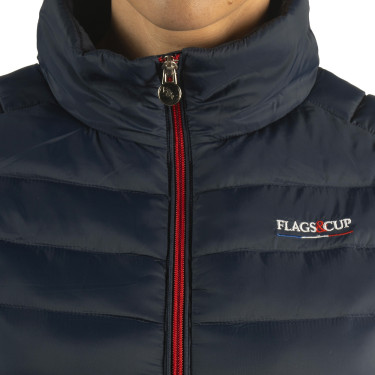 Mouwloos damesjack Frankrijk Collectie Flags & Cup Mouwloos damesjack Frankrijk Collectie Flags & Cup