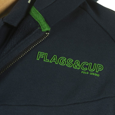 Herenvest met rits Mako Flags & Cup Herenvest met rits Mako Flags & Cup