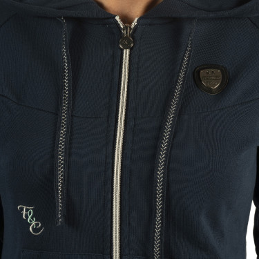 Damesvest met rits Naousa Flags & Cup Marineblauw