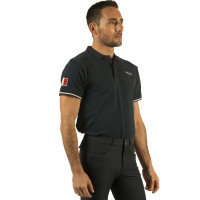 Herenpolo Frankrijk Collectie Flags & Cup Marineblauw Herenpolo Frankrijk Collectie Flags & Cup Marineblauw