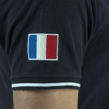 Herenpolo Frankrijk Collectie Flags & Cup Herenpolo Frankrijk Collectie Flags & Cup