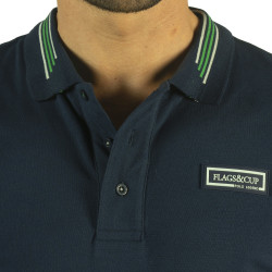 Polo homme Veliko Flags & Cup Bleu marine Polo homme Veliko Flags & Cup Bleu marine