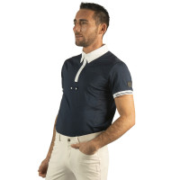 Polo homme Bankso manches courtes Flags & Cup Bleu marine Polo homme Bankso manches courtes Flags & Cup Bleu marine
