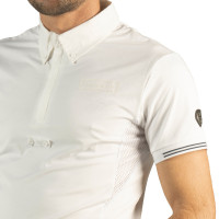 Polo homme Bankso manches courtes Flags & Cup Blanc Polo homme Bankso manches courtes Flags & Cup Blanc