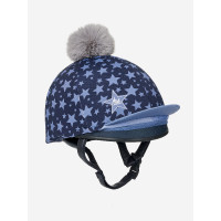 Toque Mini LeMieux pour casque Indigo Bleu