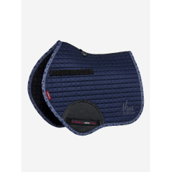Mini LeMieux Suede Jump Vierkant Tapis Indigo Blauw Mini LeMieux Suede Jump Vierkant Tapis Indigo Blauw