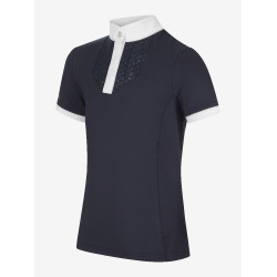 Chemise de concours LeMieux Young Rider Belle Bleu marine