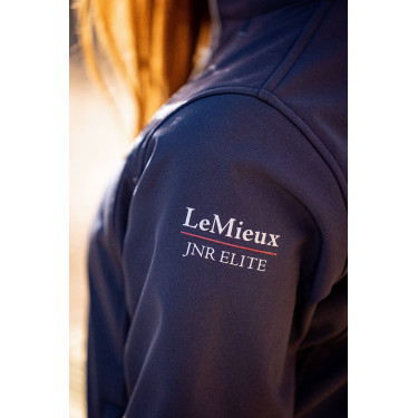 Softshell jas LeMieux Elite Young Rider Marineblauw