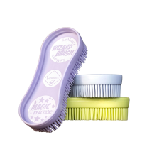 Trio de brosses LeMieux Wizard Brush Kiwi Kaki Trio de brosses LeMieux Wizard Brush Kiwi Kaki