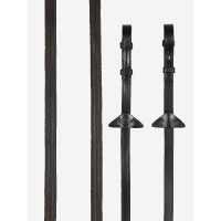 Rubberen teugels LeMieux Zwart Rubberen teugels LeMieux Zwart