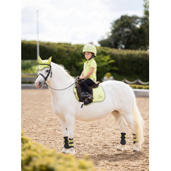 Mini LeMieux Suede Jump Vierkant Tapis Kiwi Kaki